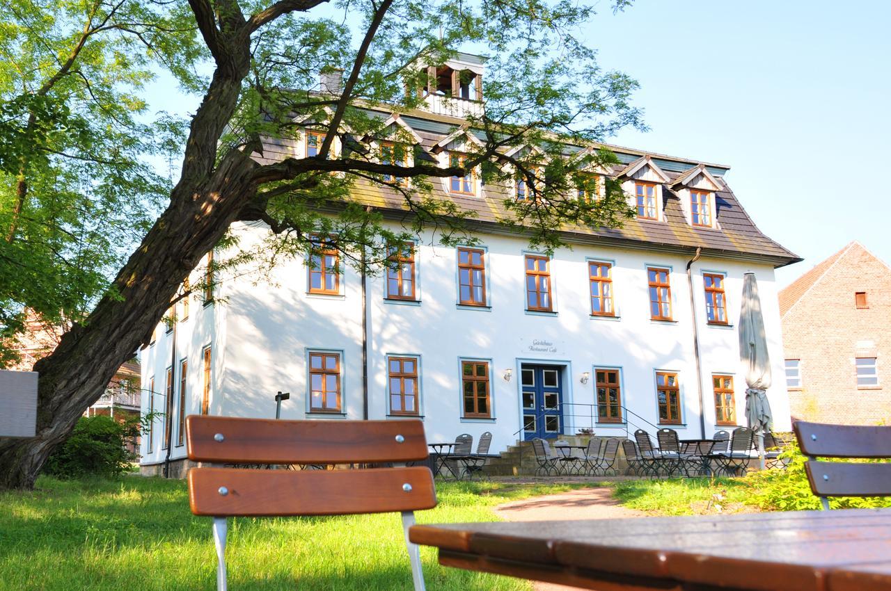 Biohotel Stiftsgut Wilhelmsglücksbrunn Creuzburg Exterior foto